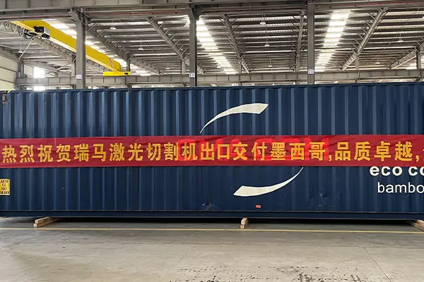 RITMAN laser cutting machine delivered to Mexico