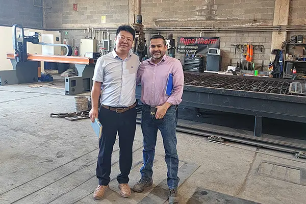 RITMAN laser cutting machine delivered to Mexico