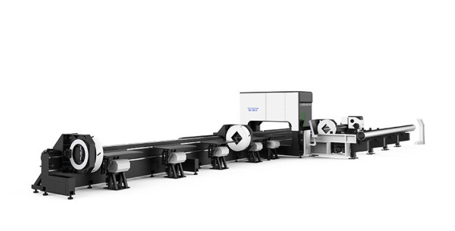 4-Chuck Pipe CNC Metal Fiber Laser Cutting Machine