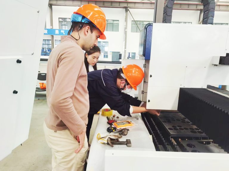 12kw laser cutting machine customized by Iranian customers 12kw laser cutting machine customized by Iranian customers