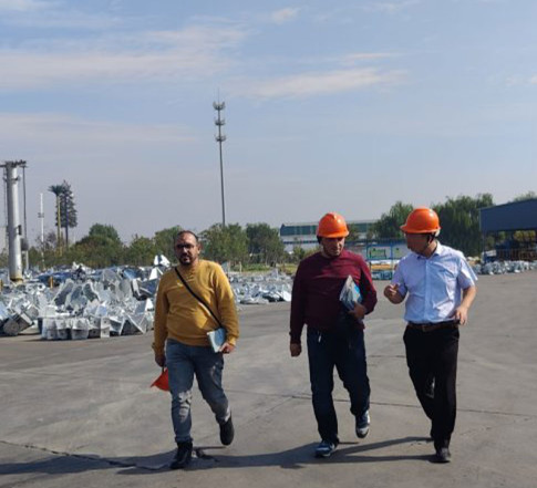 Welcome Egyptian and Saudi Arabian Customers to Visit Factory!