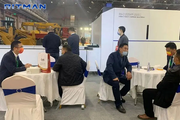 RITMAN Laser Cutting Show of Xuzhou International Construction Machinery Exhibition
