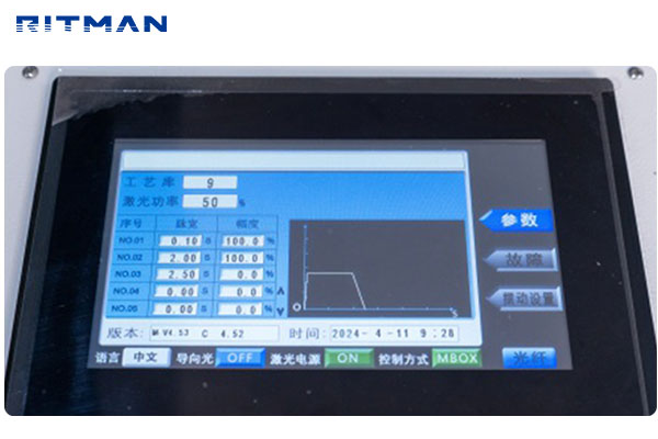Laser welding machine parameter adjustment tips