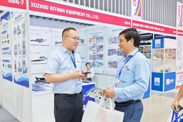 Ritman Laser participated in Vietnam International Machine Tool Exhibition